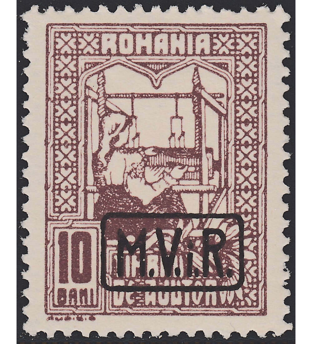 Deutsche Besetzung Rumnien Zwangszuschlagsmarken Nr. 3y postfrisch **