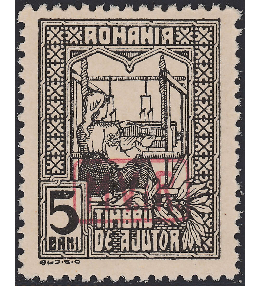 Deutsche Besetzung Rum�nien Zwangszuschlagsmarken Nr. 5a postfrisch **