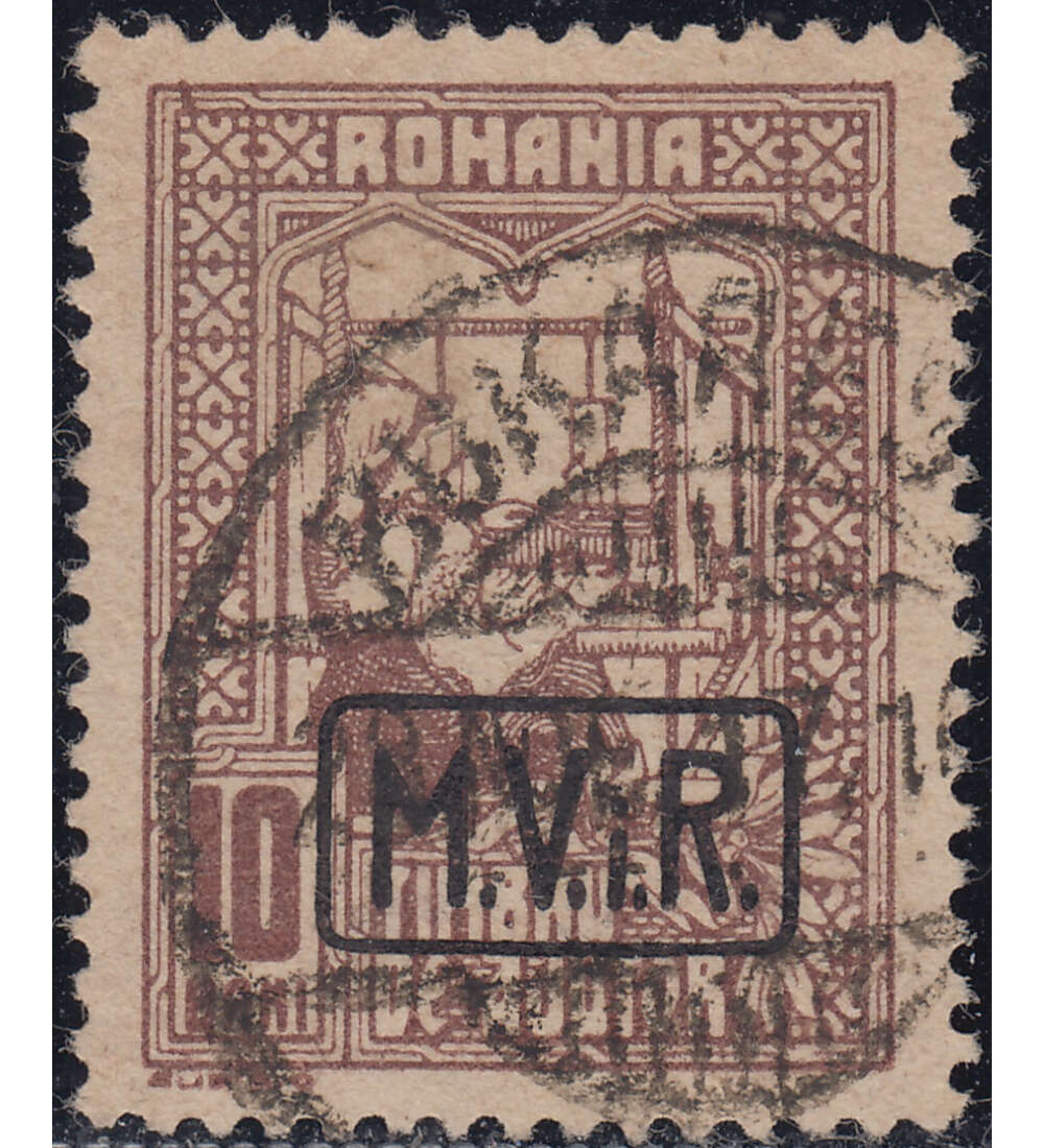 Deutsche Besetzung Rumnien Zwangszuschlagsmarken Nr. 3x gestempelt