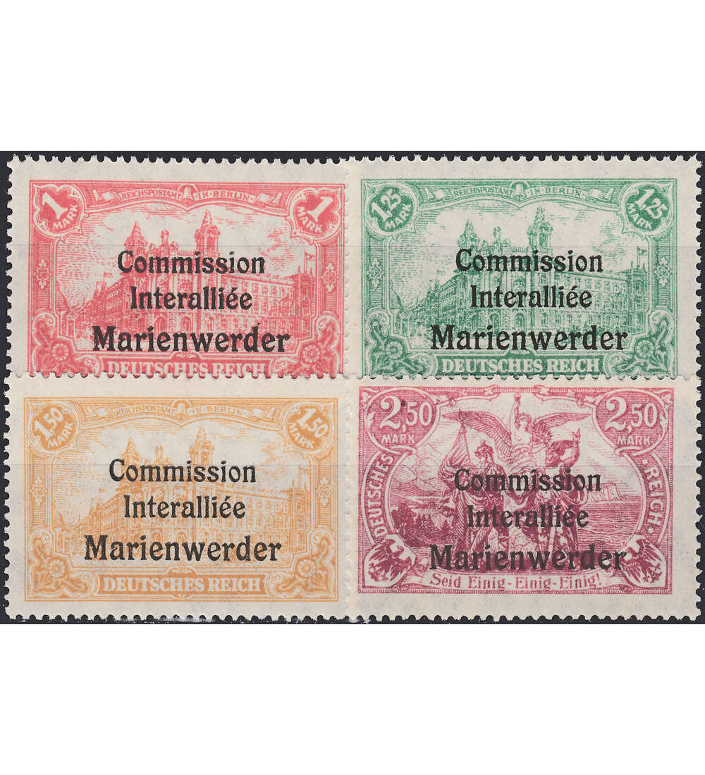 Marienwerder Nr. 26-29 postfrisch **