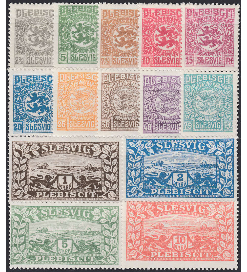 Schleswig Nr. 1-14 postfrisch **