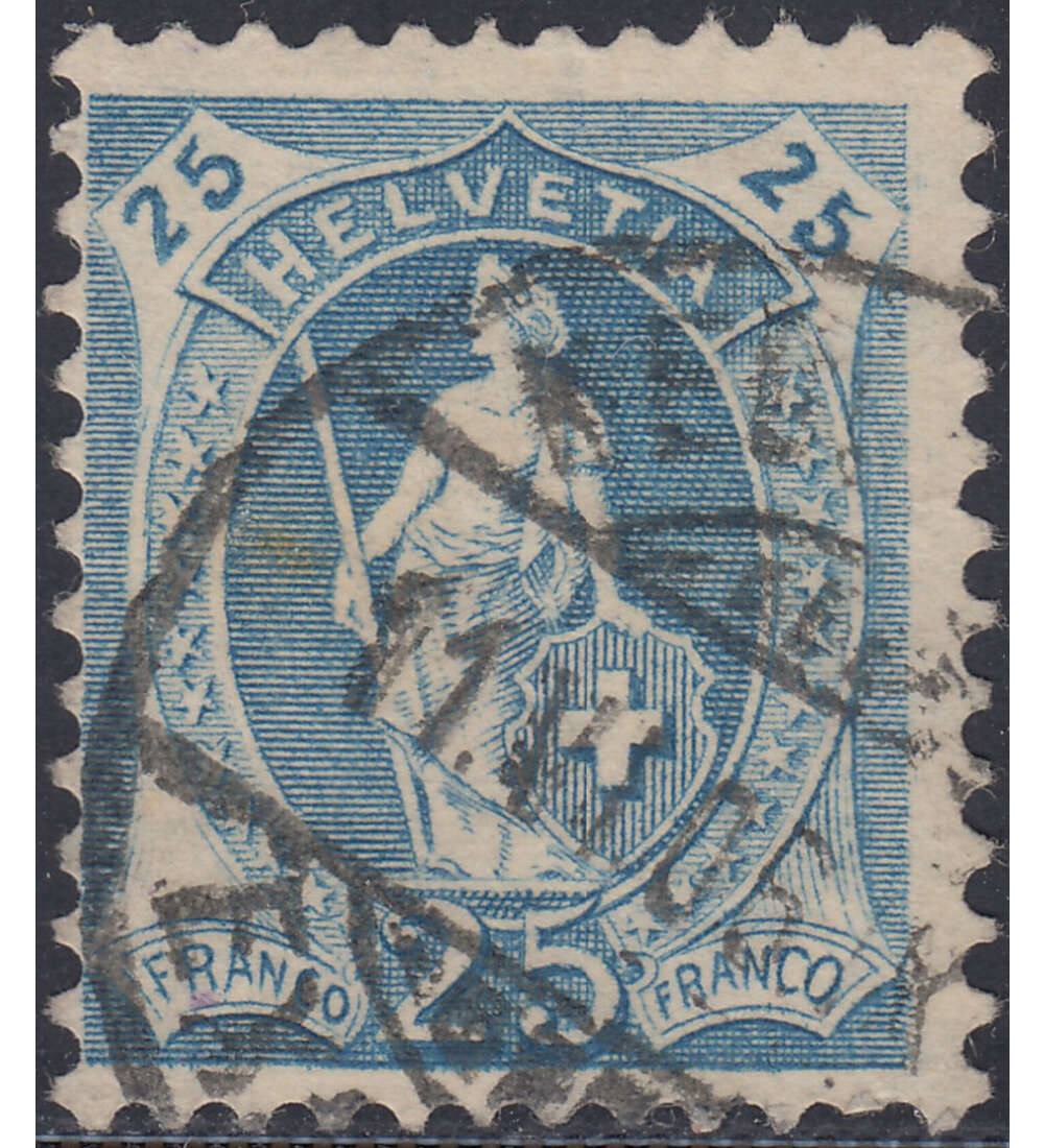 Schweiz Nr. 81 gestempelt Stehende Helvetia 1906