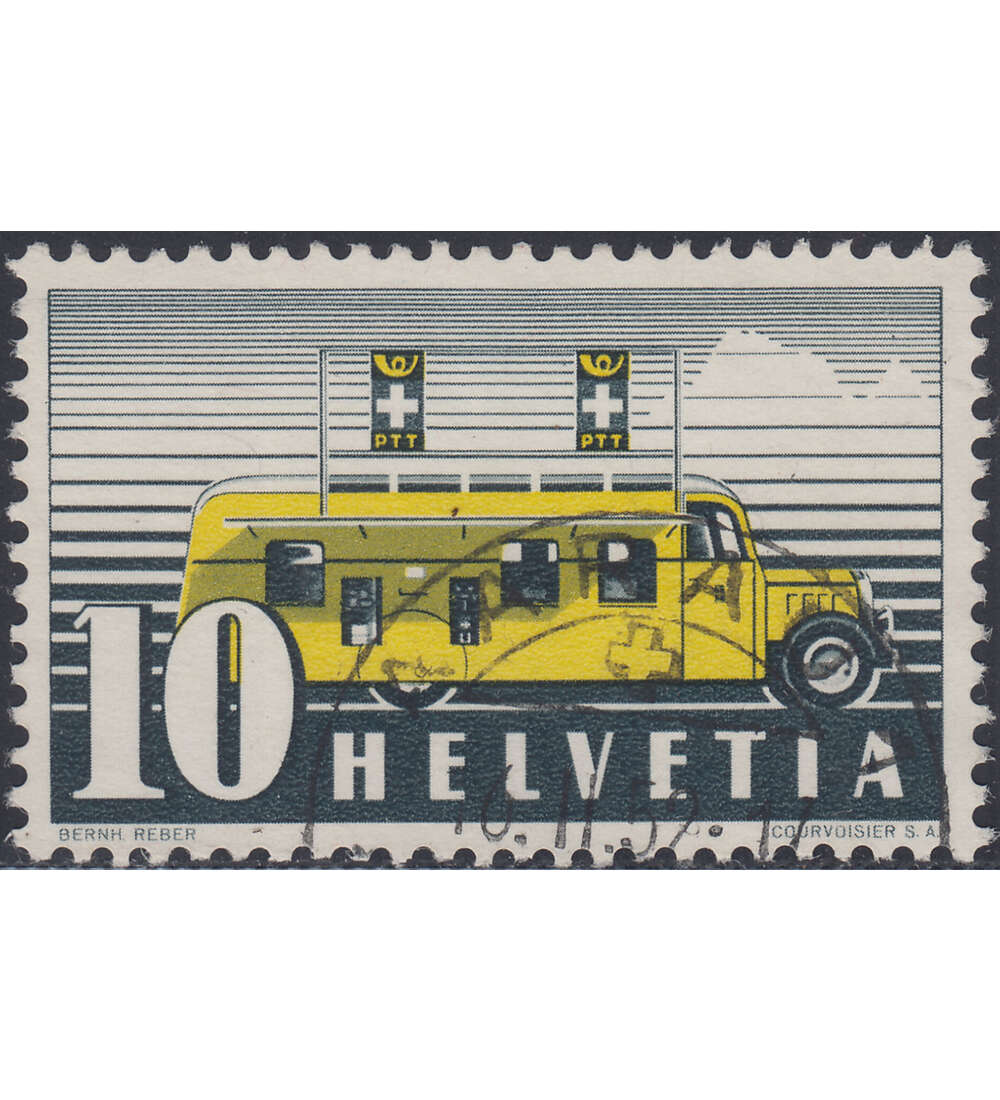 Schweiz Nr. 311 I gestempelt   Automobil-Postbros 1937