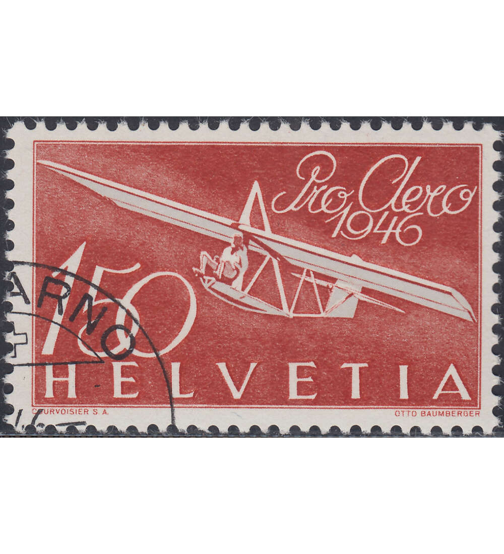 Schweiz Nr. 470 gestempelt     Flugpost 1946