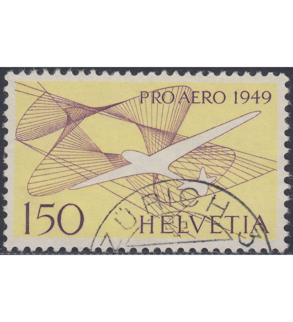 Schweiz Nr. 518 gestempelt     Flugpost 1949