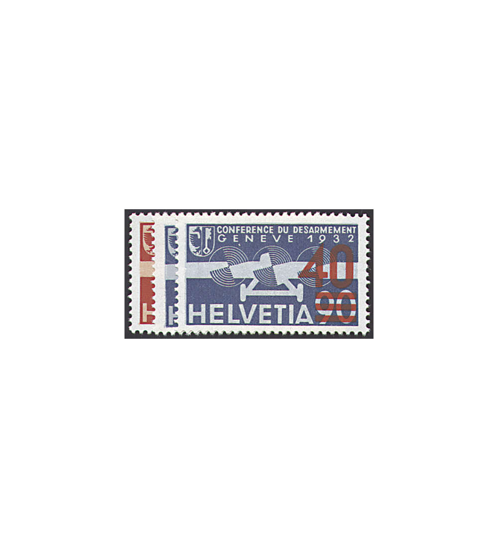 Schweiz Nr. 291-293 postfrisch Flugpost 1936