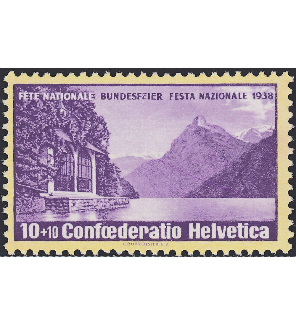 Schweiz Nr. 326 postfrisch     Pro Patria 1938