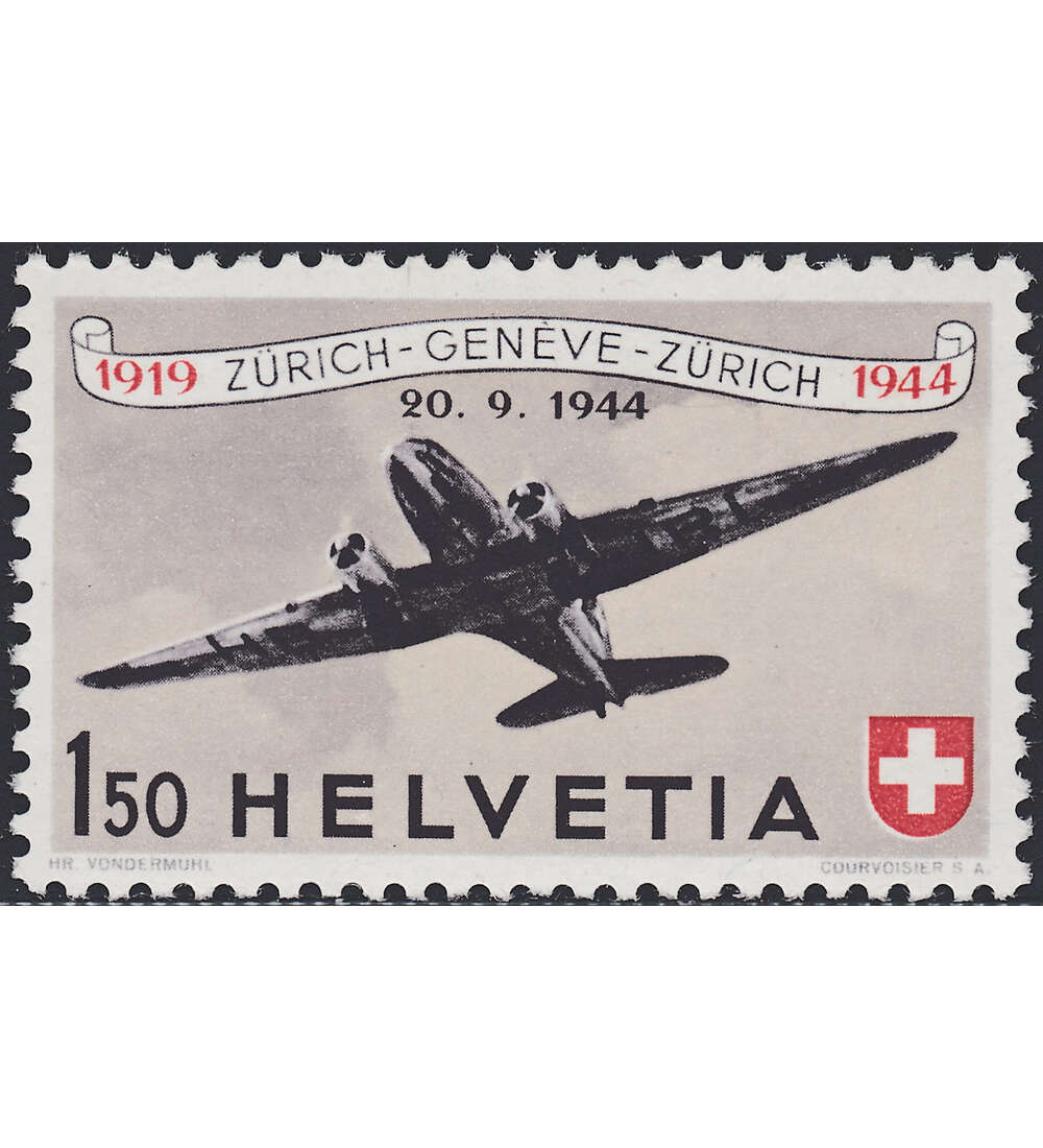 Schweiz Nr. 438 postfrisch     Flugpost 1944