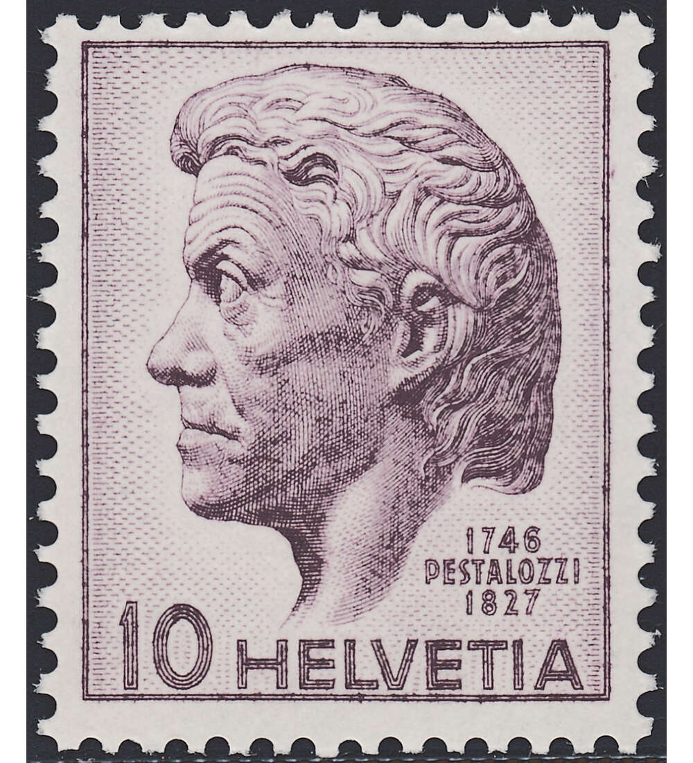 Schweiz Nr. 469 postfrisch     Pestalozzi 1946