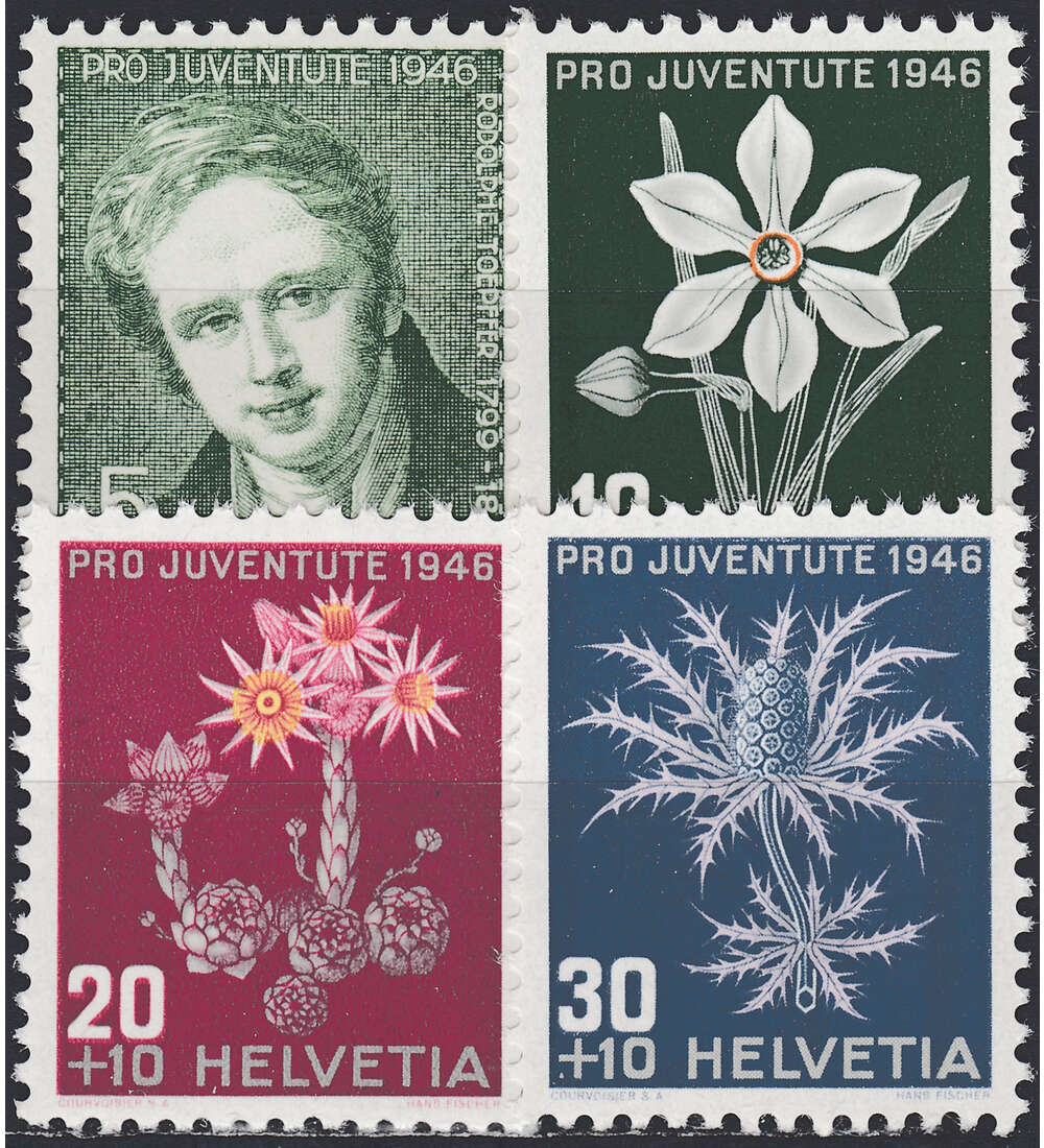 Schweiz Nr. 475-478 postfrisch Pro Juventute 1946