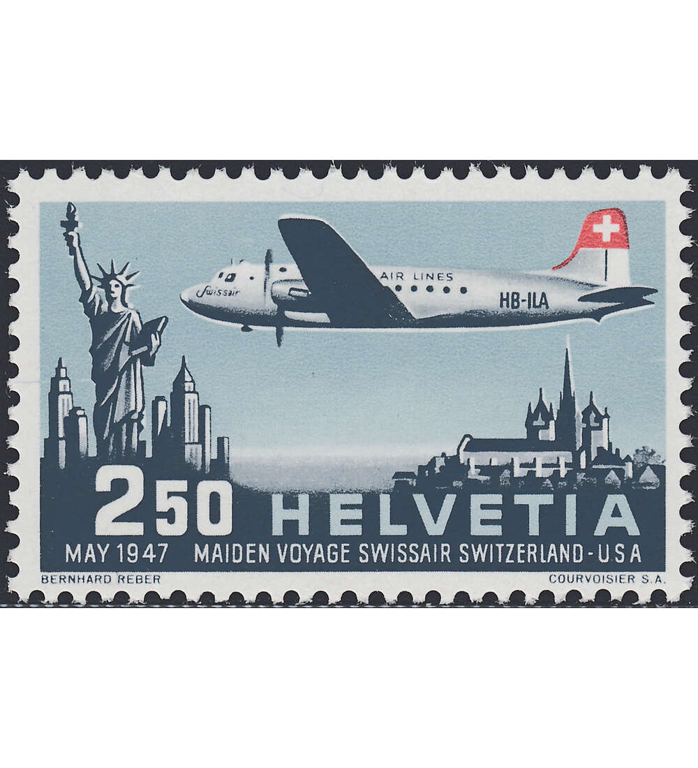 Schweiz Nr. 479 postfrisch     Flugpost 1947
