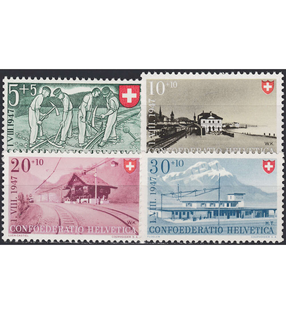 Schweiz Nr. 480-483 postfrisch Pro Patria 1947