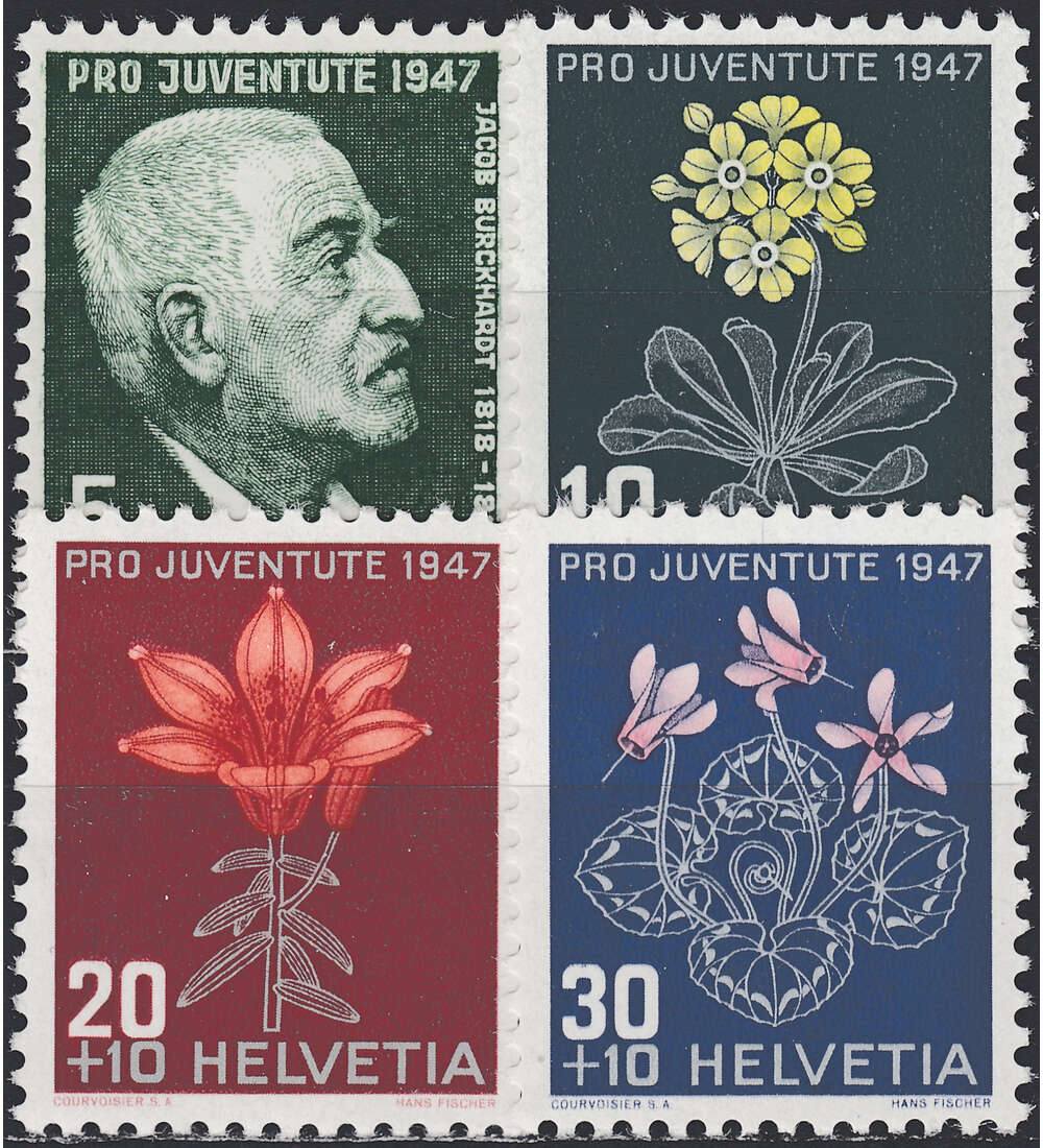 Schweiz Nr. 488-491 postfrisch Pro Juventute 1947