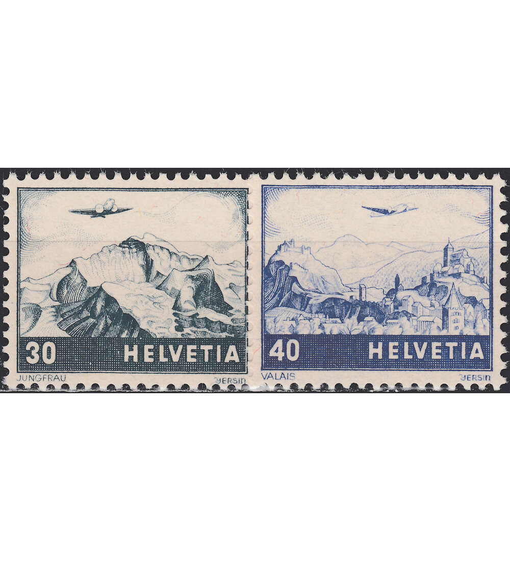 Schweiz Nr. 506-507 postfrisch Flugpost 1948