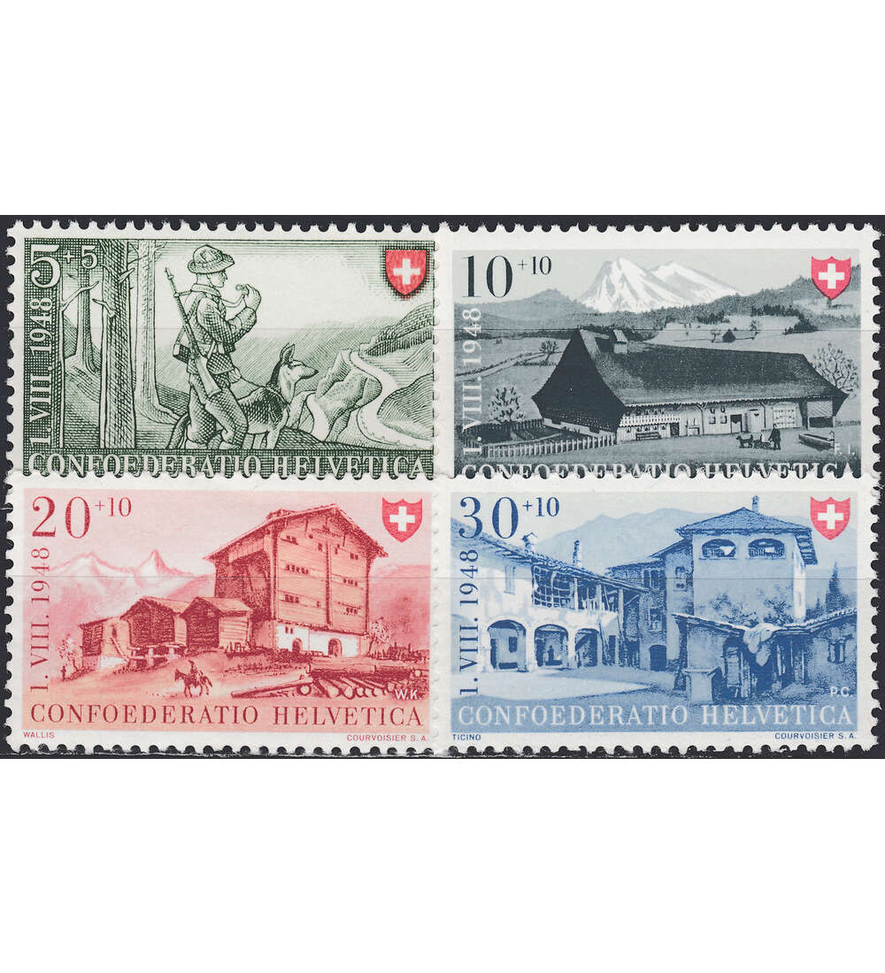 Schweiz Nr. 508-511 postfrisch Pro Patria 1948