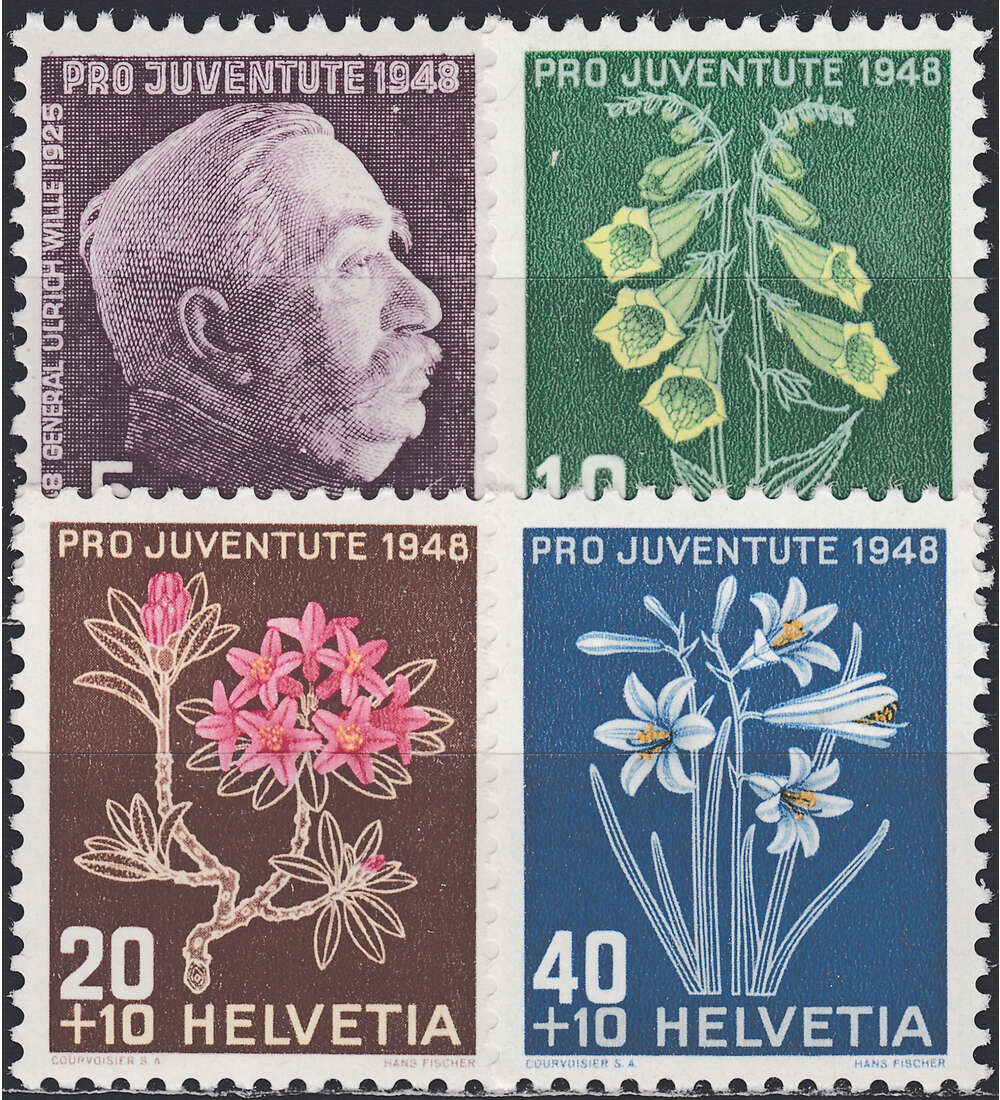 Schweiz Nr. 514-517 postfrisch Pro Juventute 1948