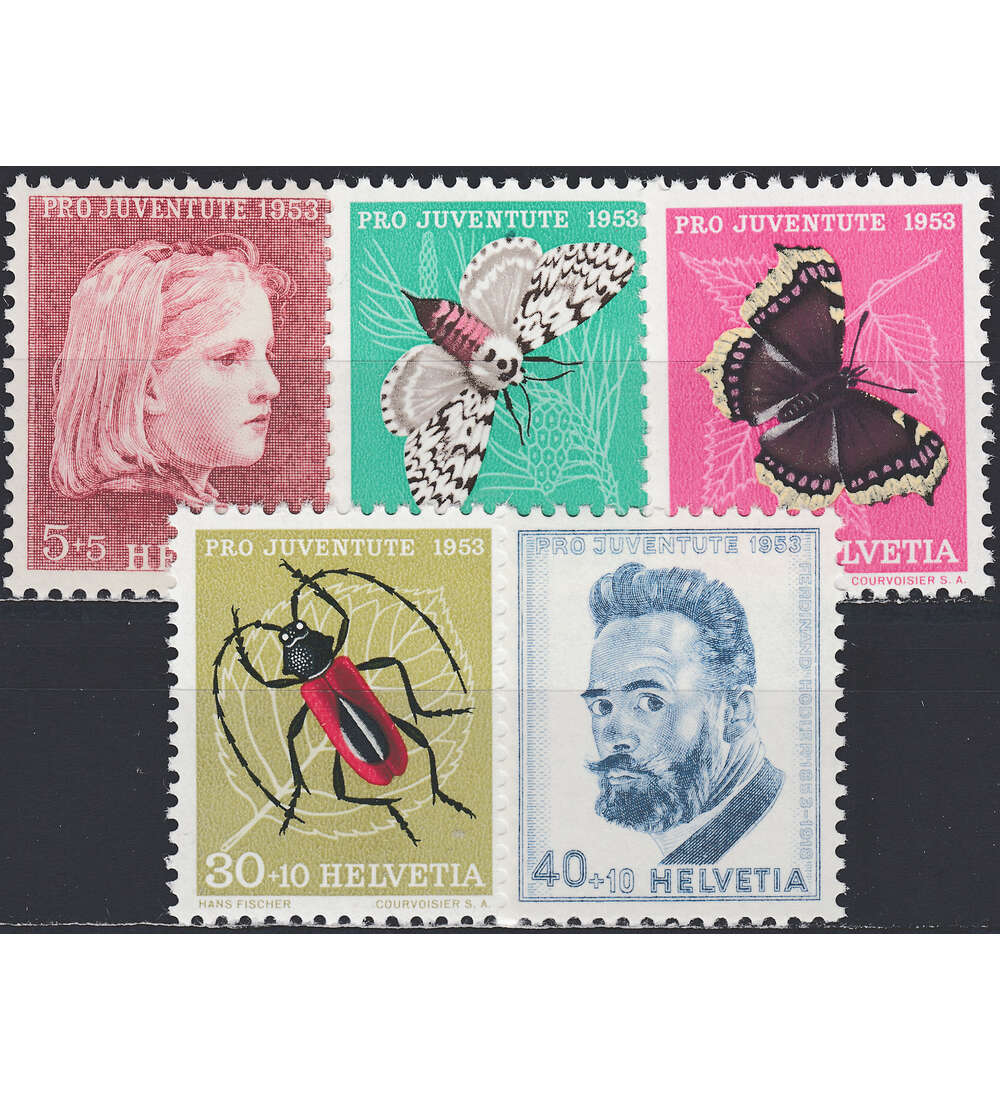 Schweiz Nr. 588-592 postfrisch Pro Juventute 1953