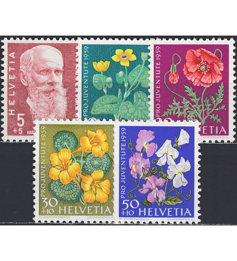Schweiz Nr. 687-691 postfrisch Pro Juventute 1959