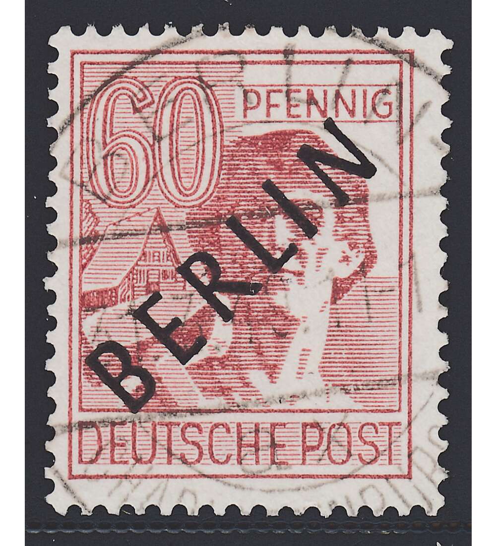 II Berlin Nr. 14 gestempelt  60 Pfennig Schwarzaufdruck