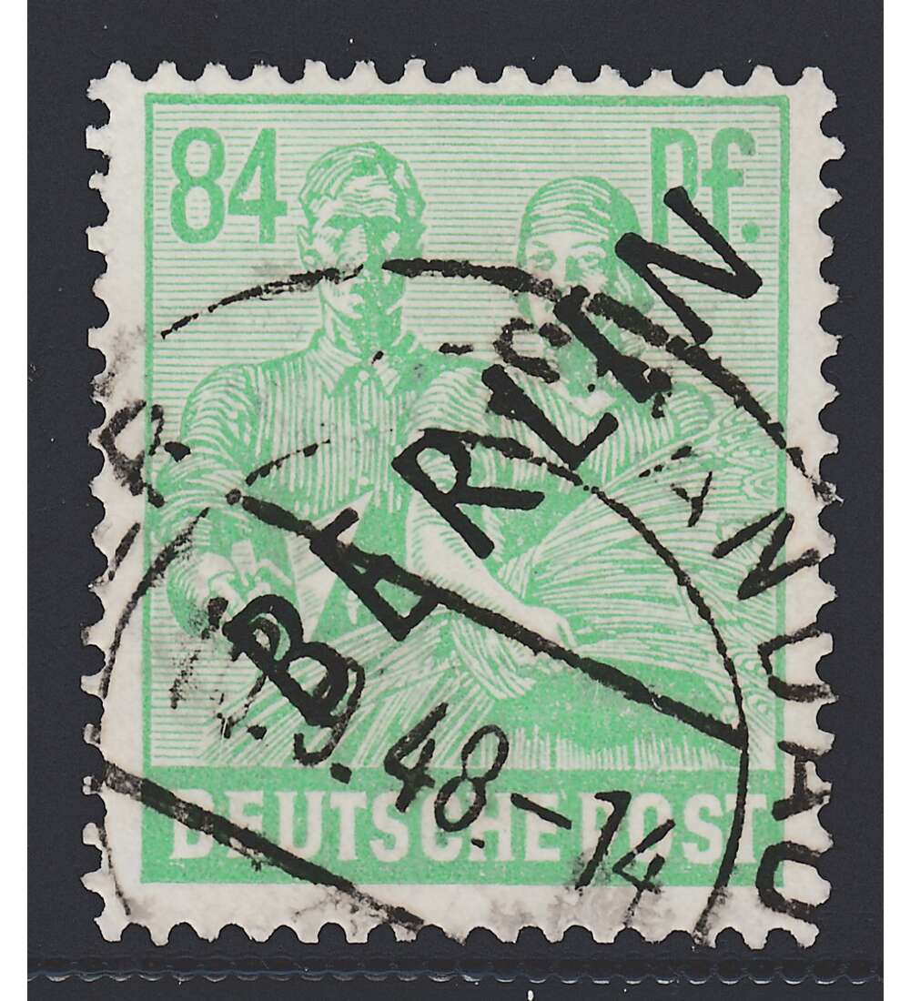 II Berlin Nr. 16 gestempelt 84 Pfennig Schwarzaufdruck