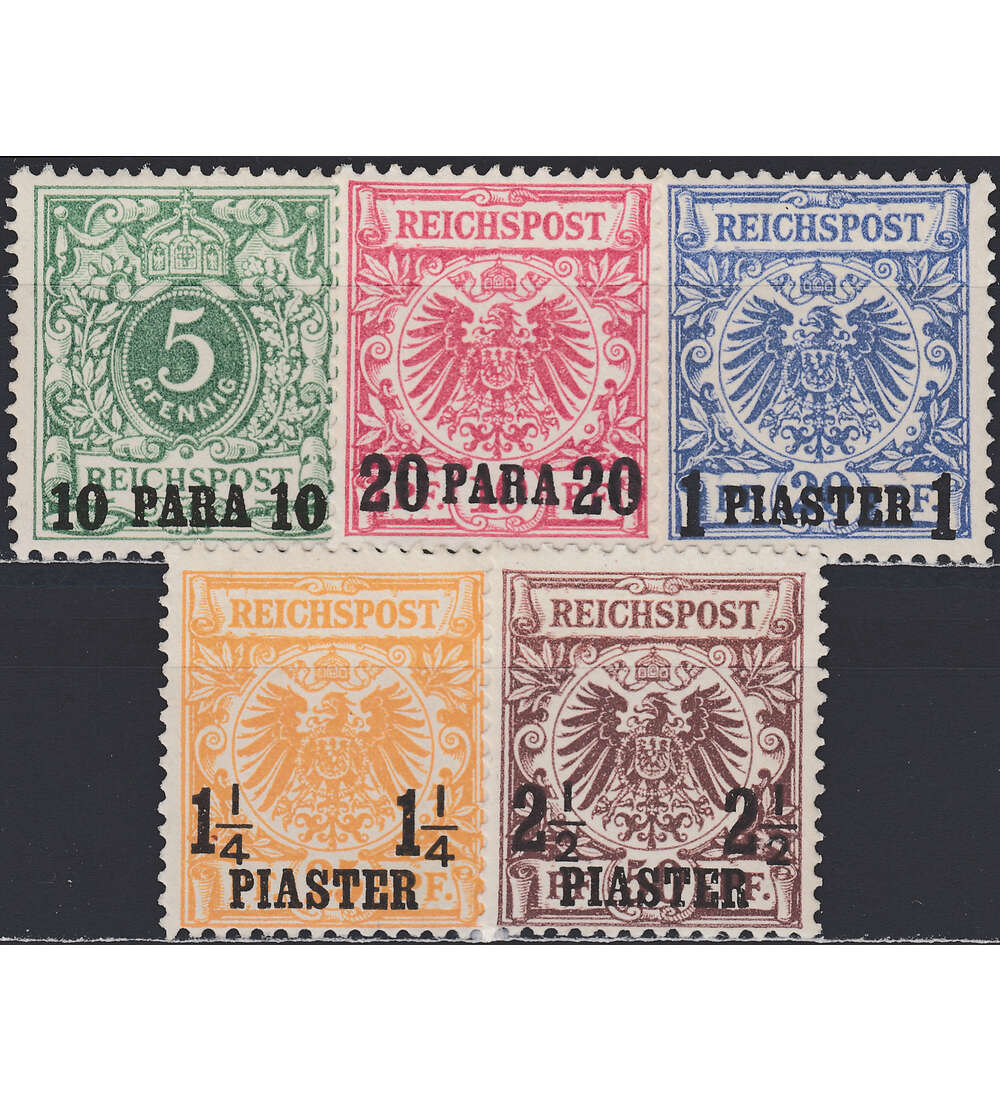 Deutsche Post in der T�rkei Nr. 6-10