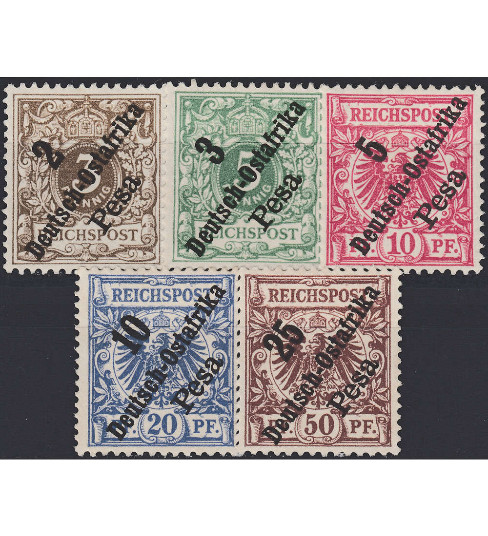 Deutsch-Ostafrika Nr. 6-10