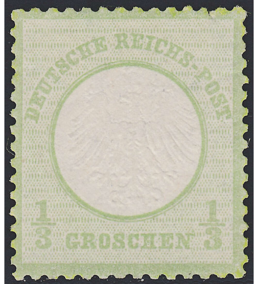 Deutsches Reich Nr. 2 ungestempelt Kleiner Brustschild-1/3 Gr.