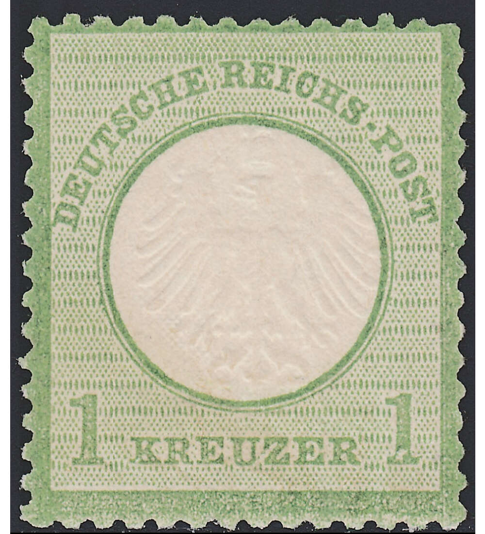 Deutsches Reich Nr. 7 ungestempelt Kleiner Brustschild-1 Kr.