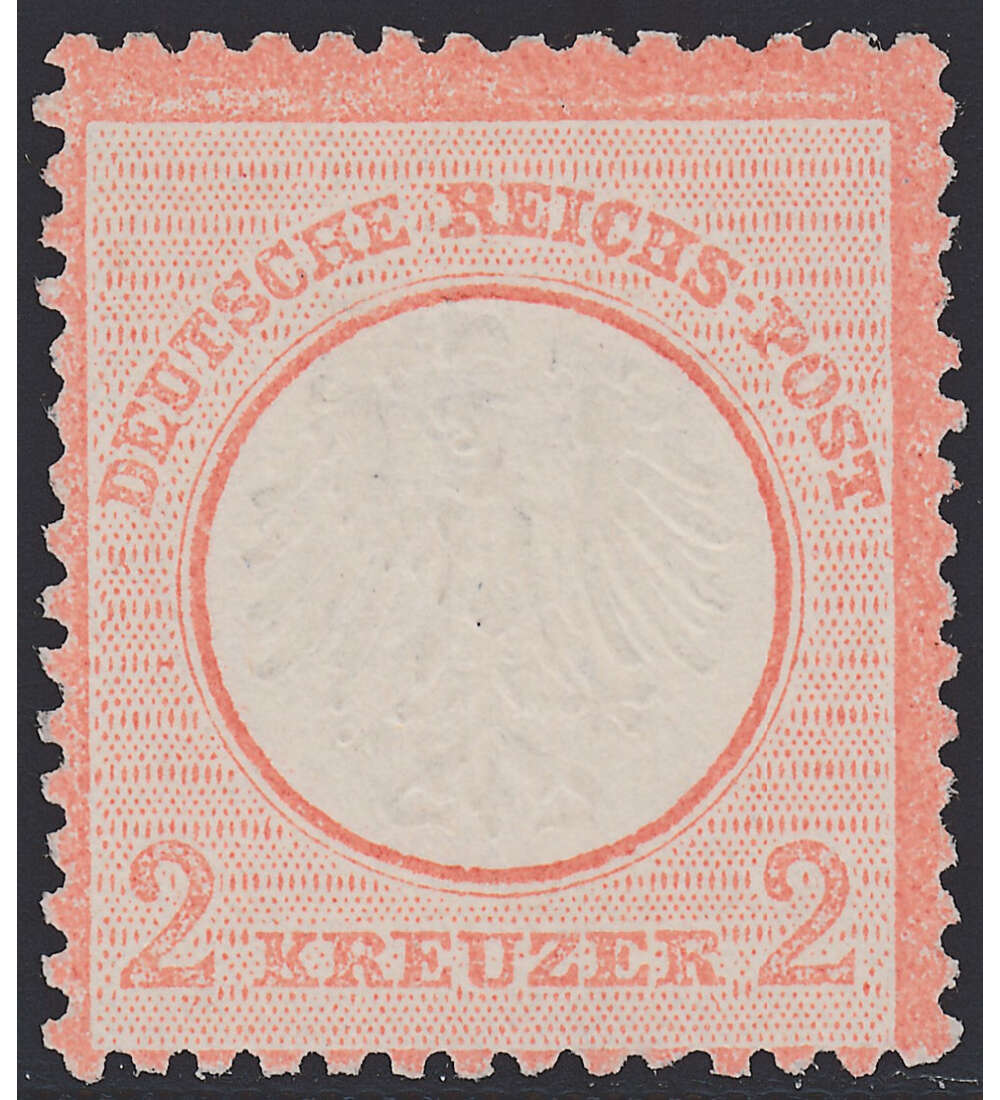 Deutsches Reich Nr. 8 ungestempelt Kleiner Brustschild-2 Kr.