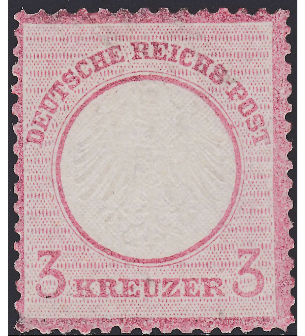 Deutsches Reich Nr. 9 ungestempelt Kleiner Brustschild-3 Kr.