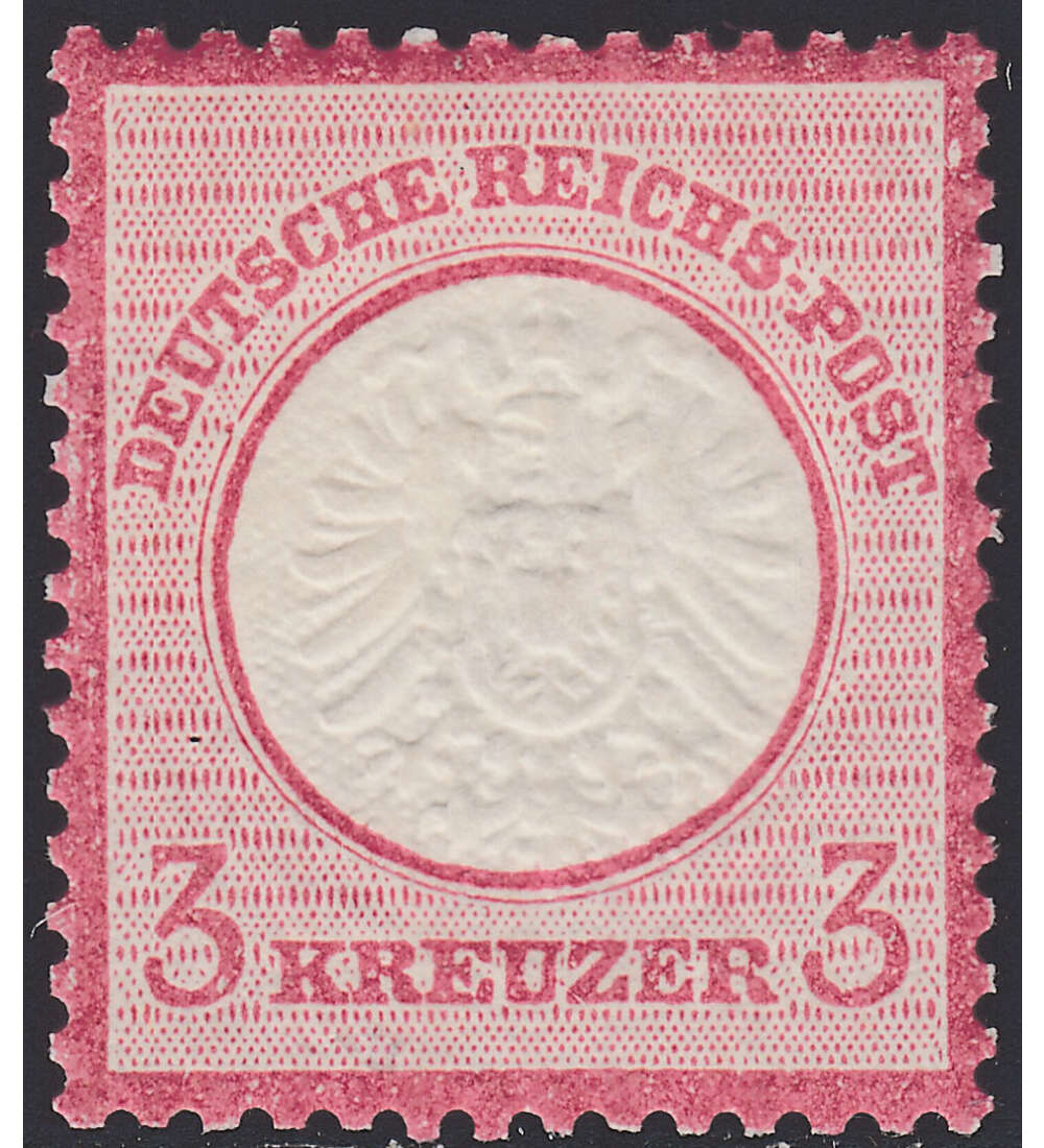 Deutsches Reich Nr. 25 ungestempelt Groer Brustschild-3 Kr.