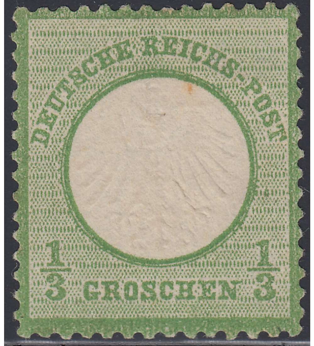 Deutsches Reich Nr. 2b ungestempelt Kleiner Brustschild-1/3 Gr.