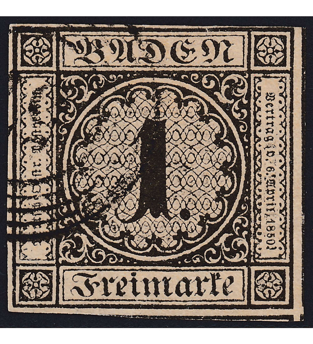 II. Baden Nr. 1 gest.