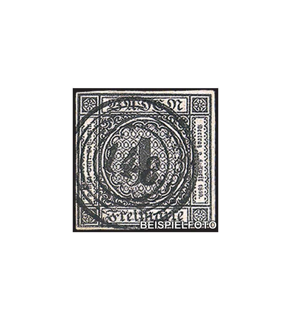 Baden Nr. 5 gestempelt