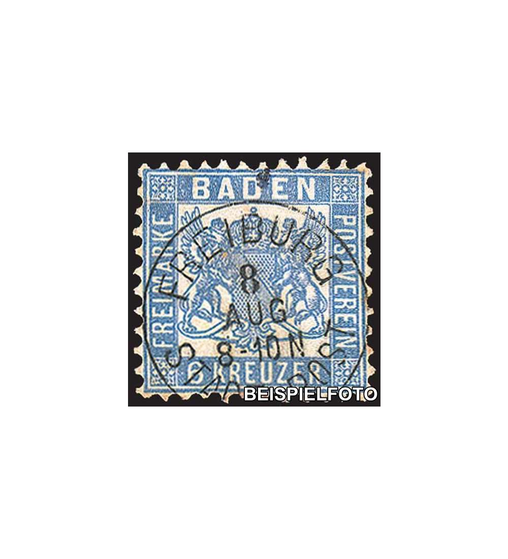 Baden Nr. 19 gestempelt