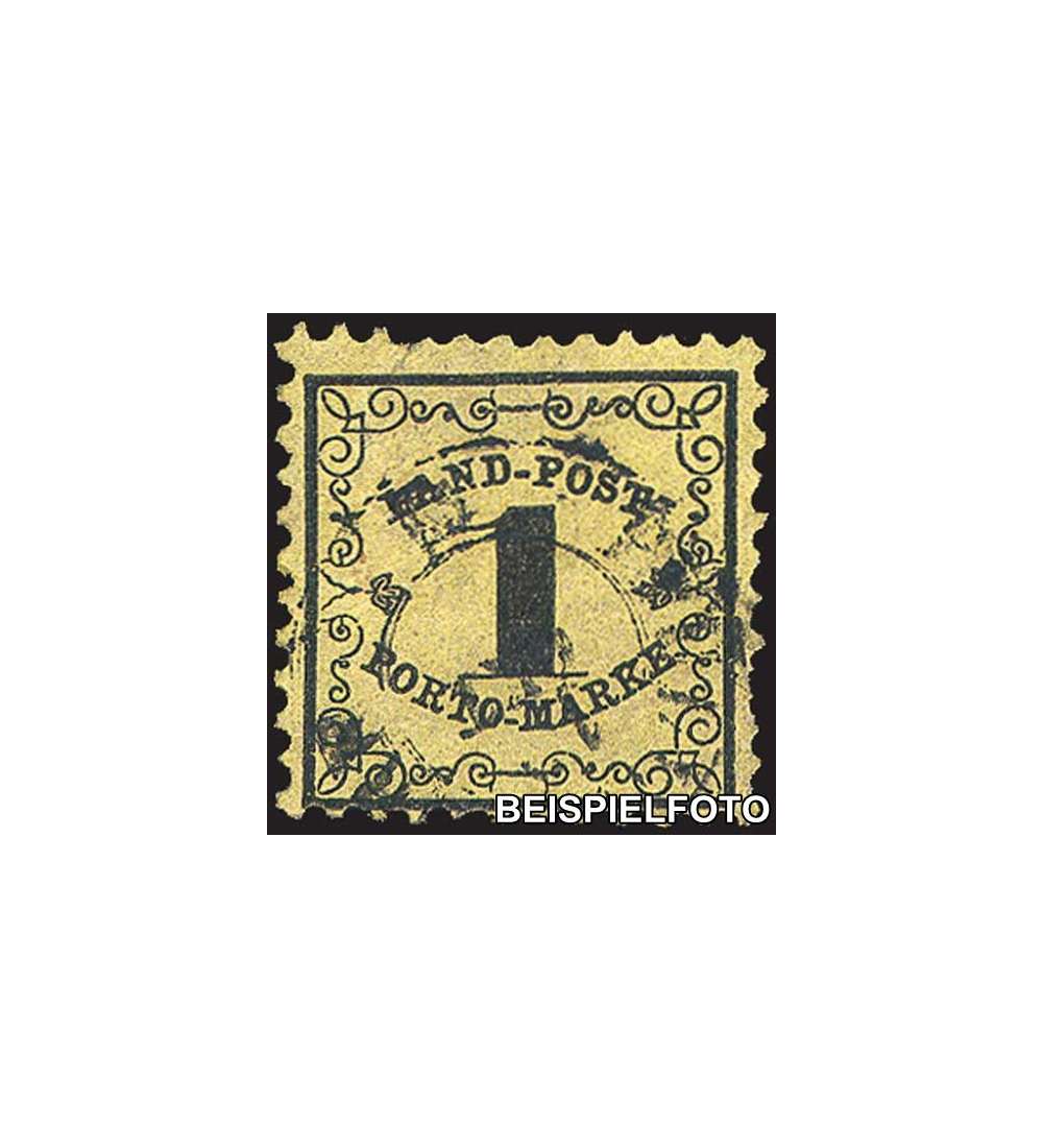 Baden Porto Nr. 1x gestempelt