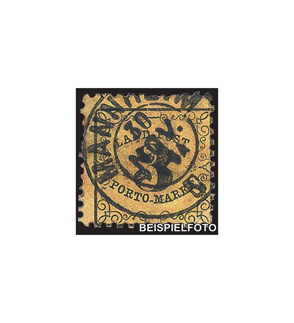 Baden Porto Nr. 2x gestempelt