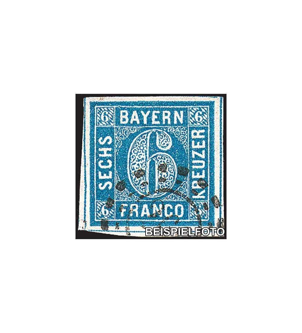 Bayern Nr. 10 gestempelt