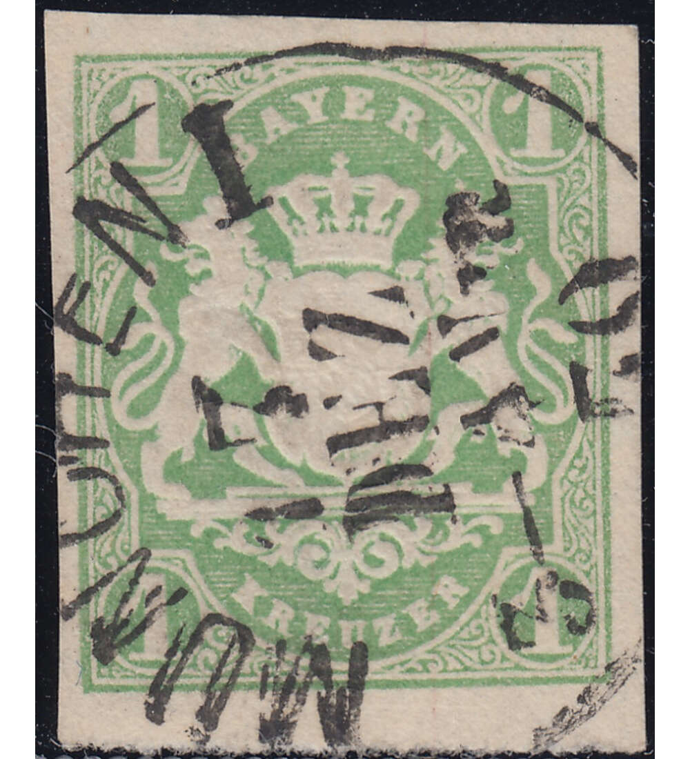 Bayern Nr. 14 gestempelt