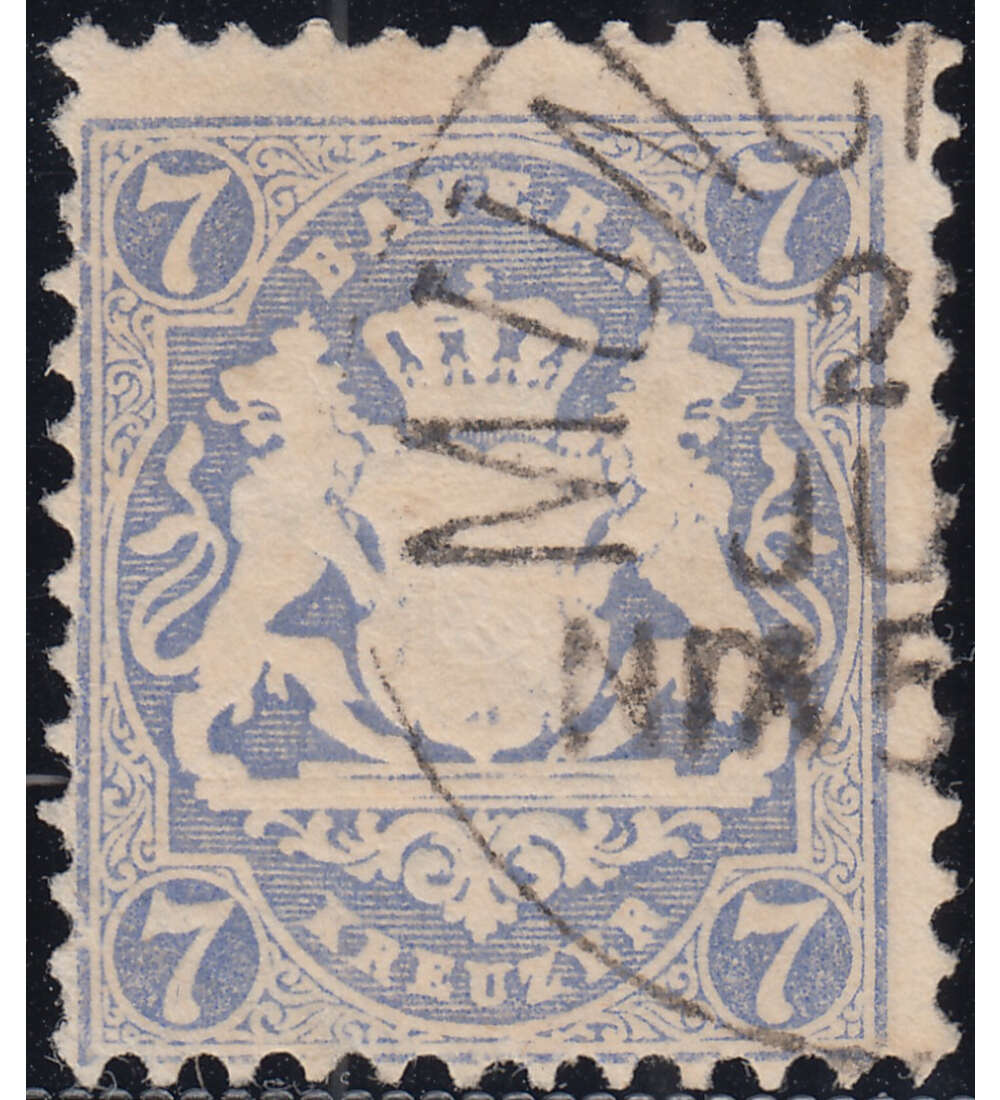 Bayern Nr. 25 gestempelt