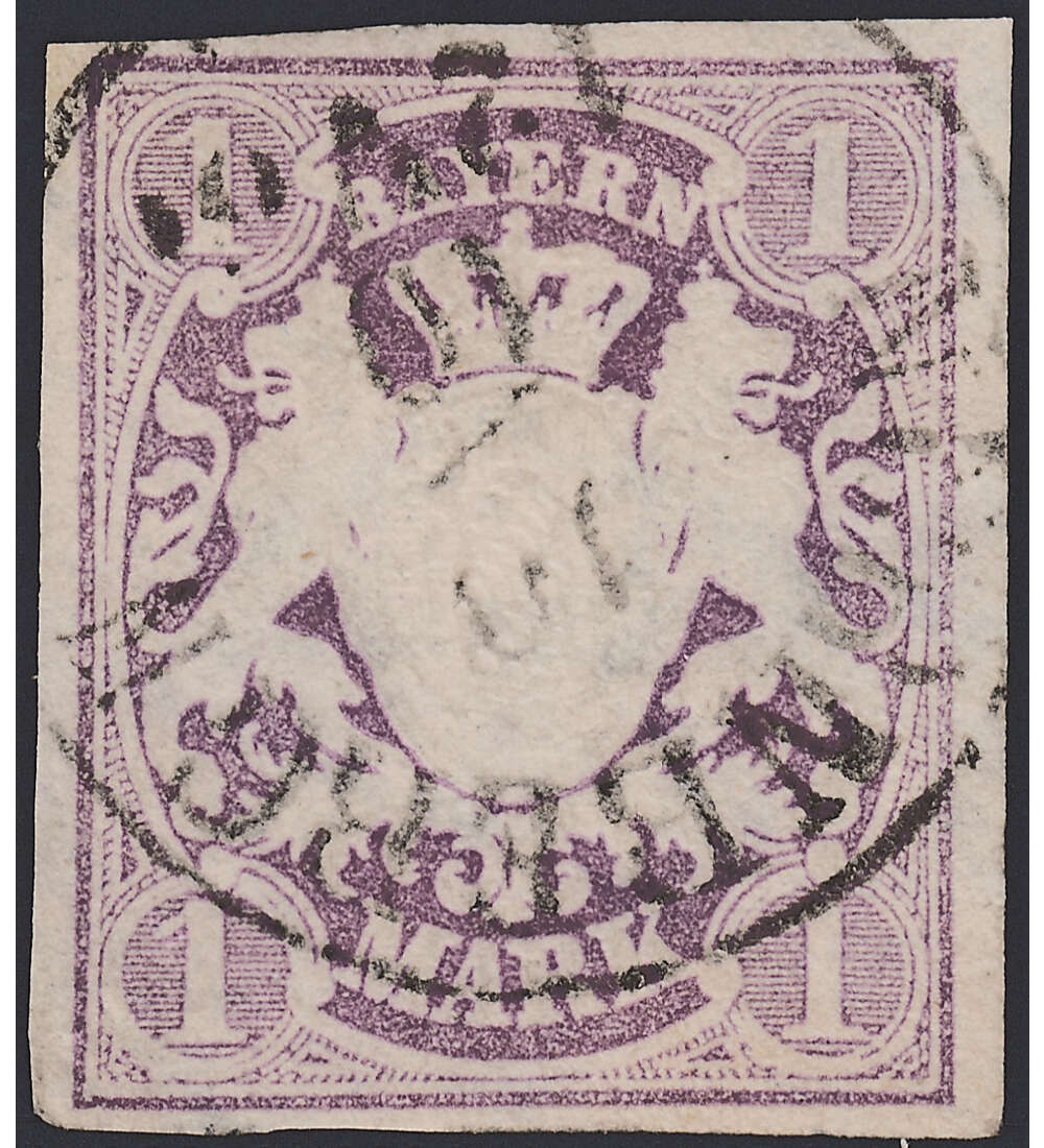 Bayern Nr. 30 gestempelt