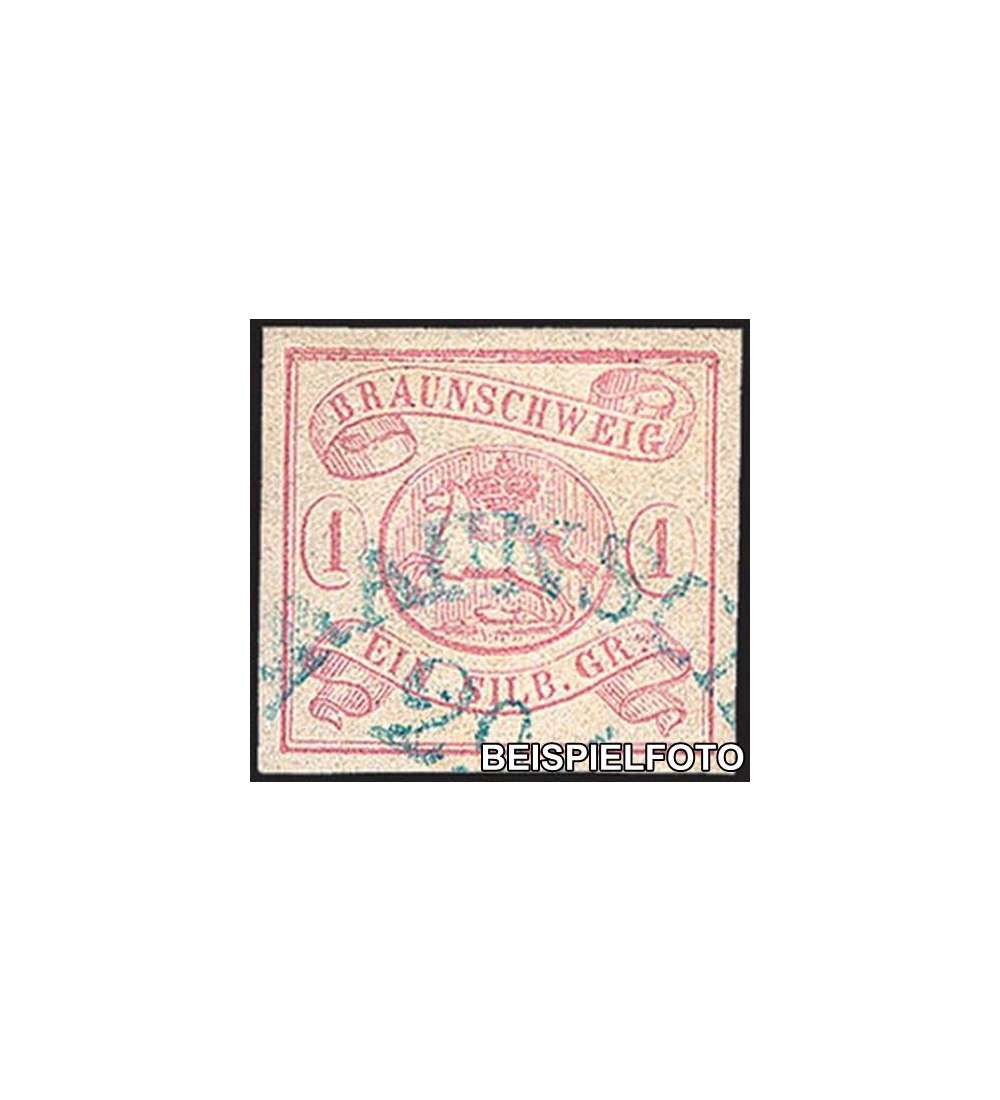 Braunschweig Nr. 1 gestempelt