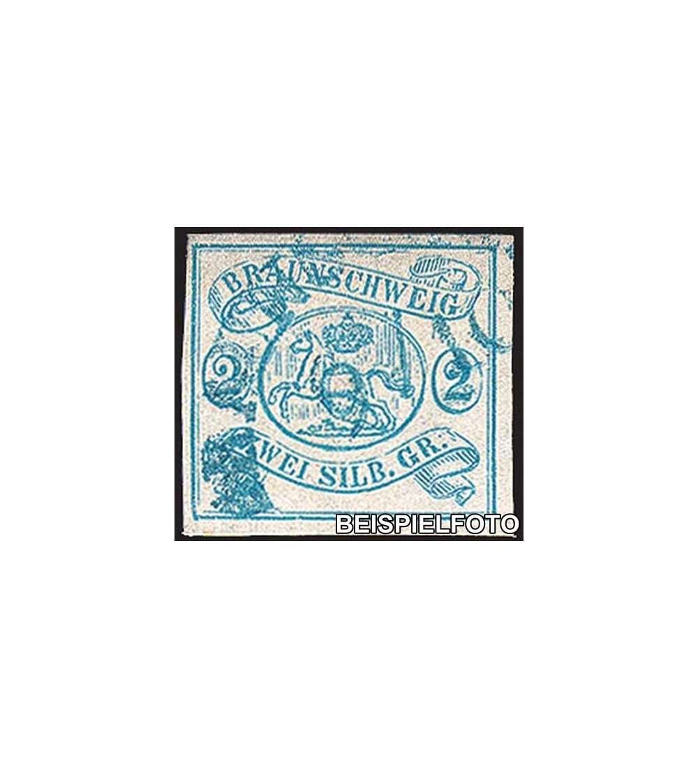 Braunschweig Nr. 2 gestempelt