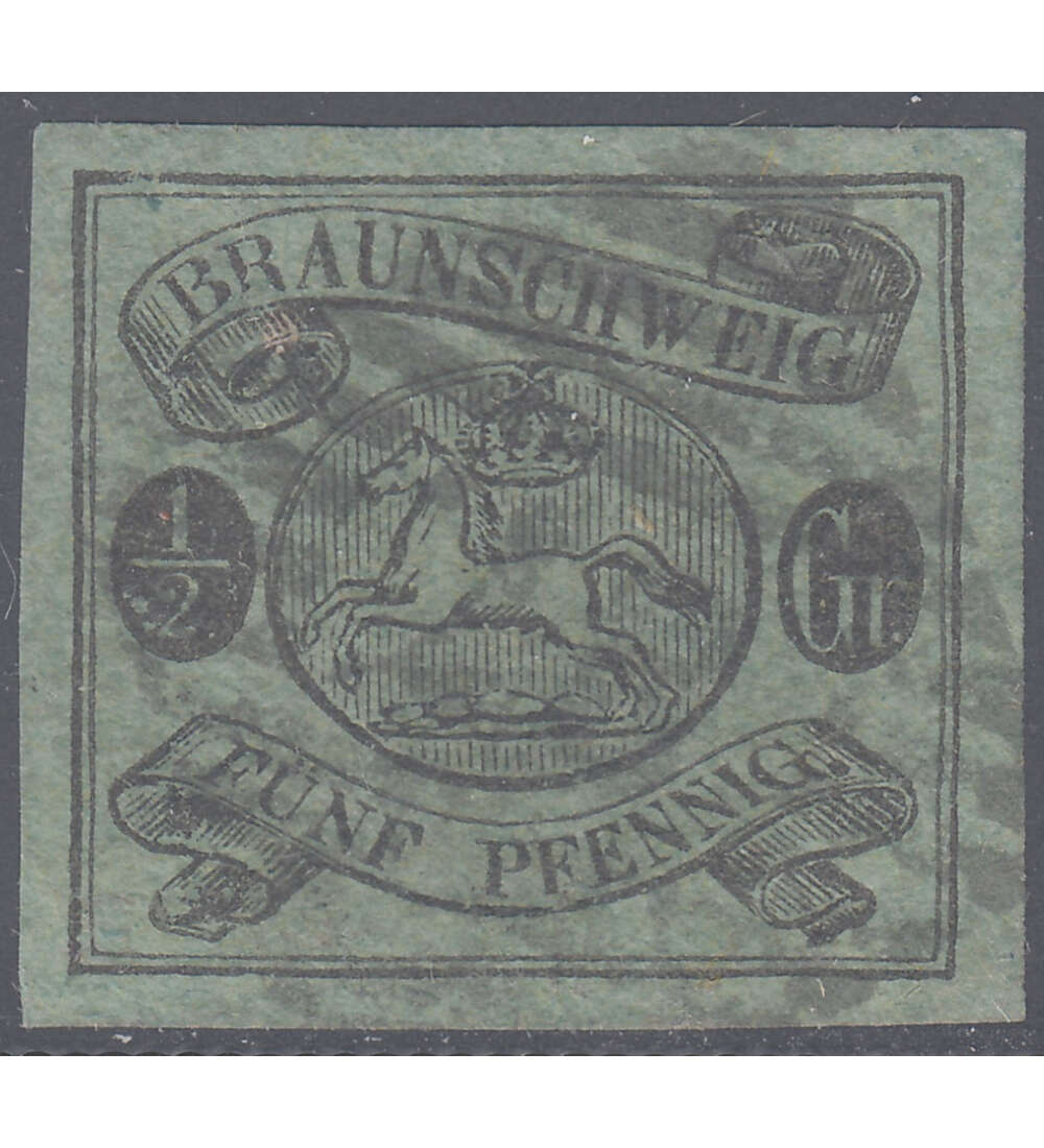 II Braunschweig                Nr. 10 gestempelt