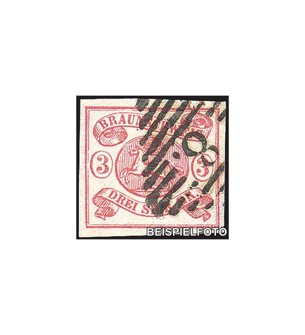 II Braunschweig                Nr. 12 gestempelt