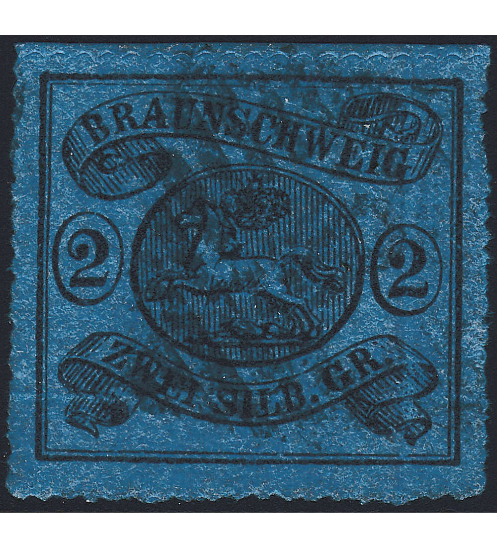 Braunschweig Nr. 15 gestempelt