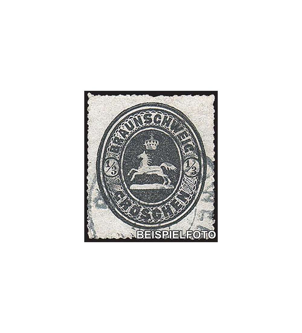 Braunschweig Nr. 17 gestempelt