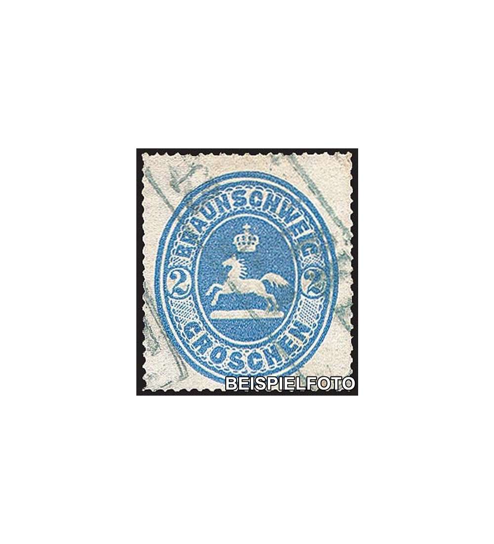 II Braunschweig                Nr. 19 gestempelt