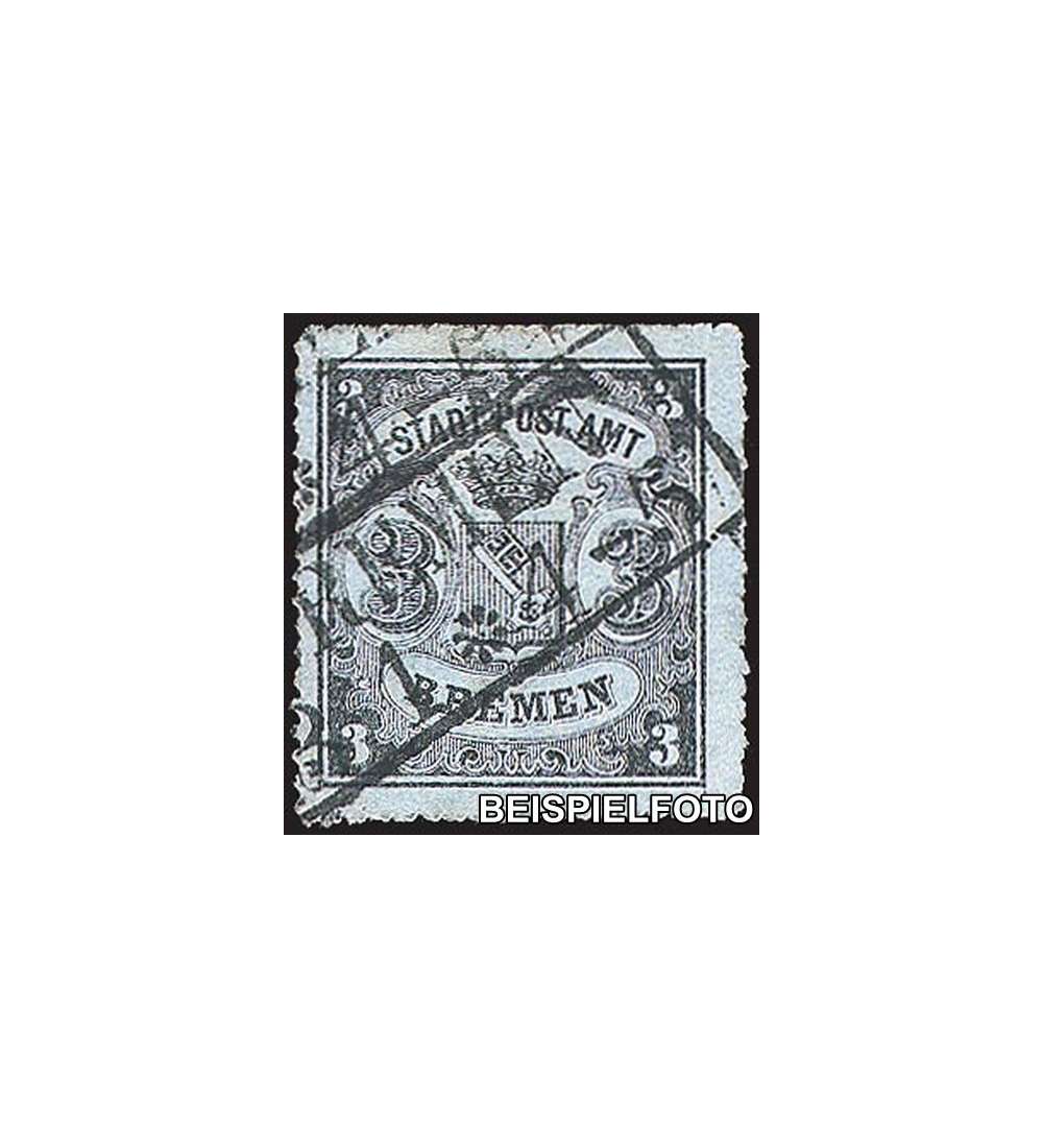 Bremen Nr. 6 gestempelt