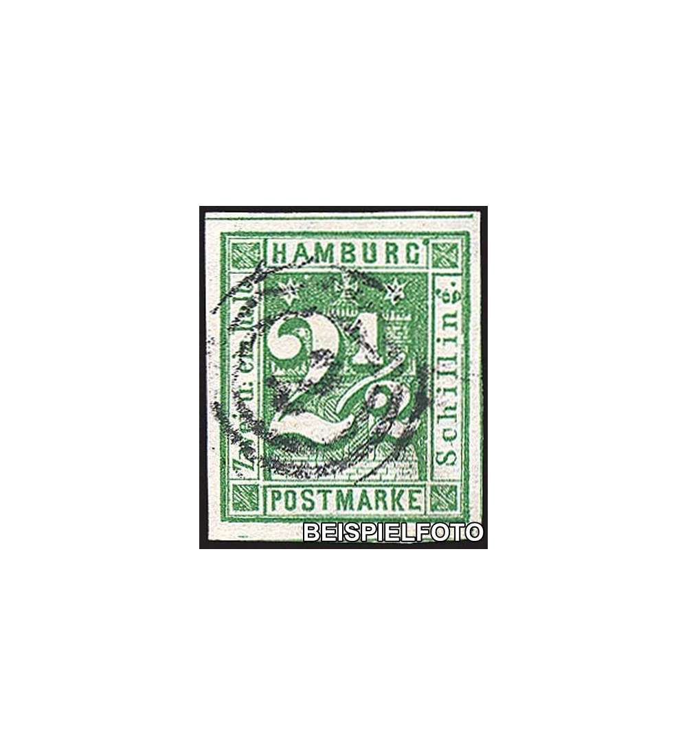 Hamburg Nr. 9 gestempelt